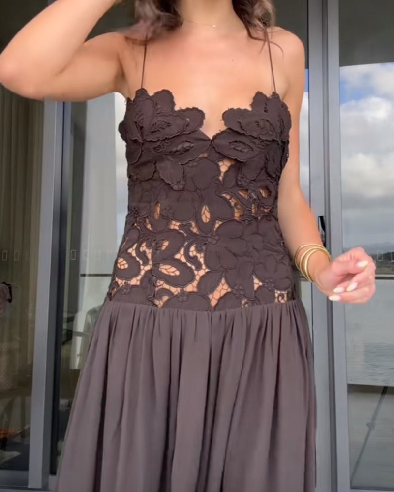 Stephanie Maxi - Cedar (Brown)