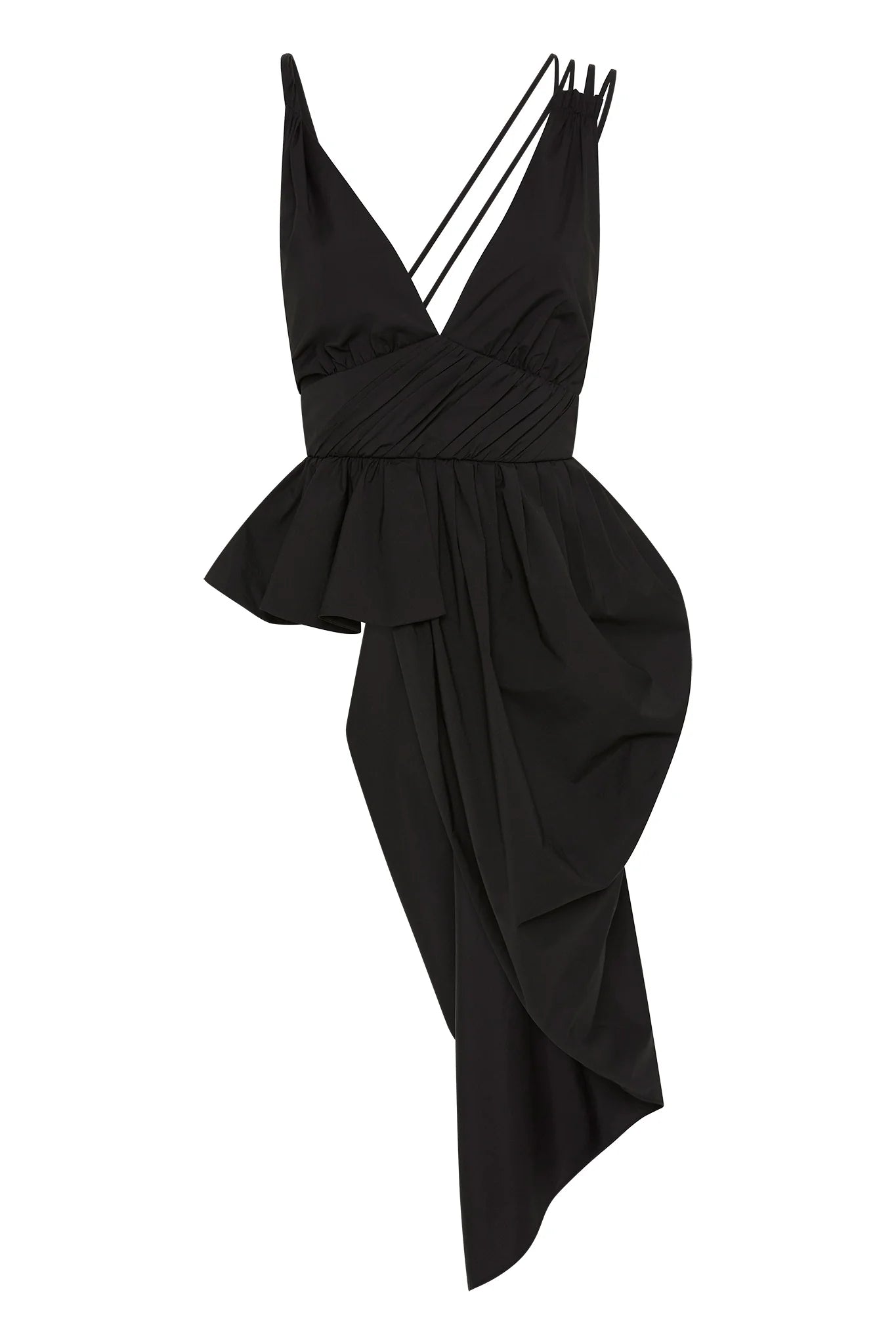 Karina Asymmetric Drape top