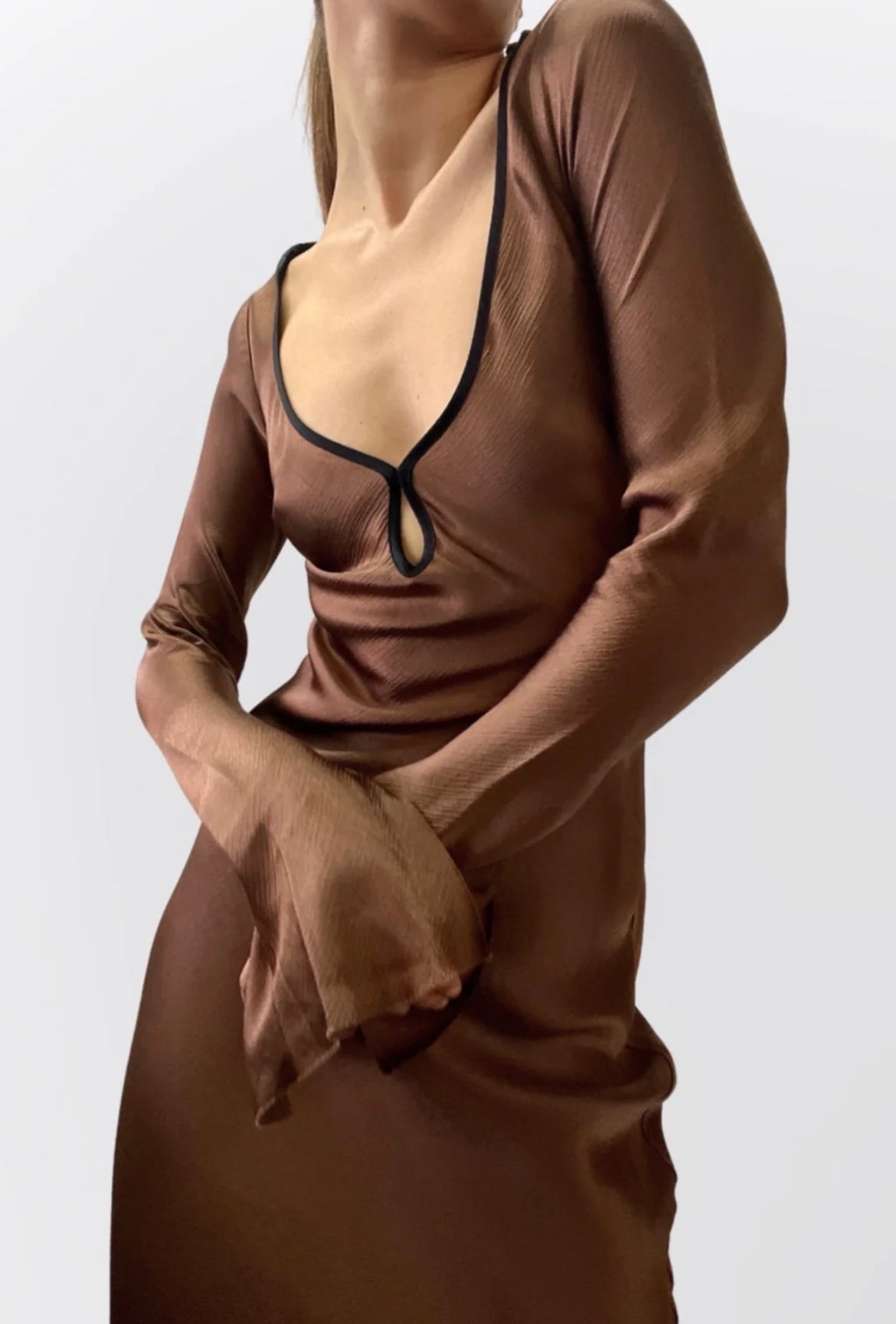 Annika long sleeve Maxi