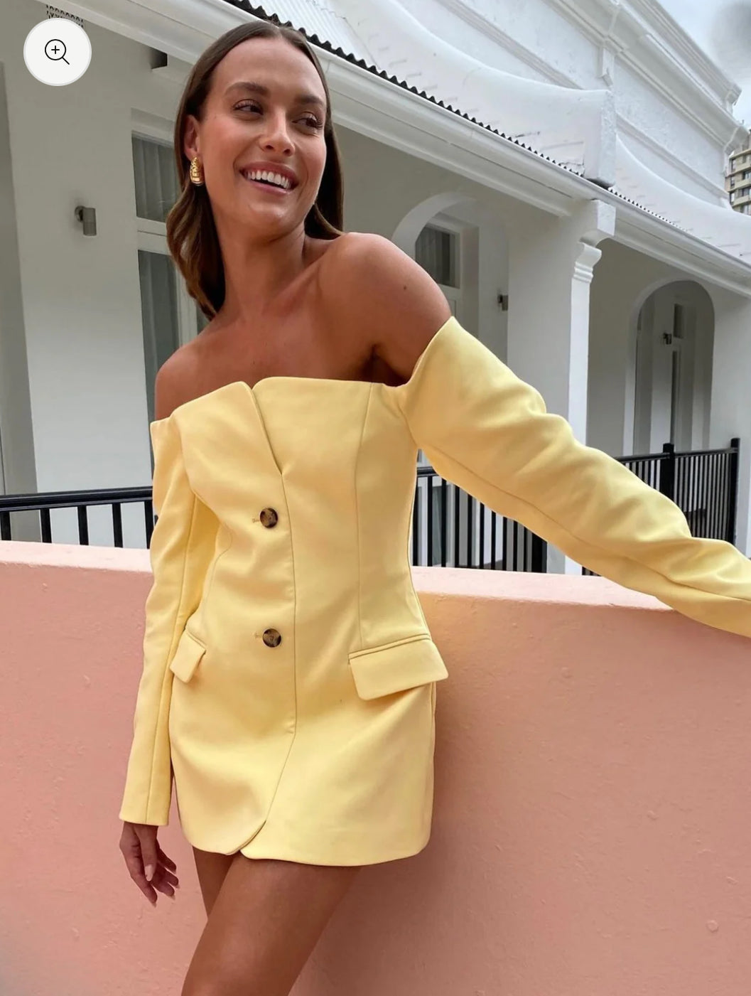 Sandrine Tailored Mini Dress