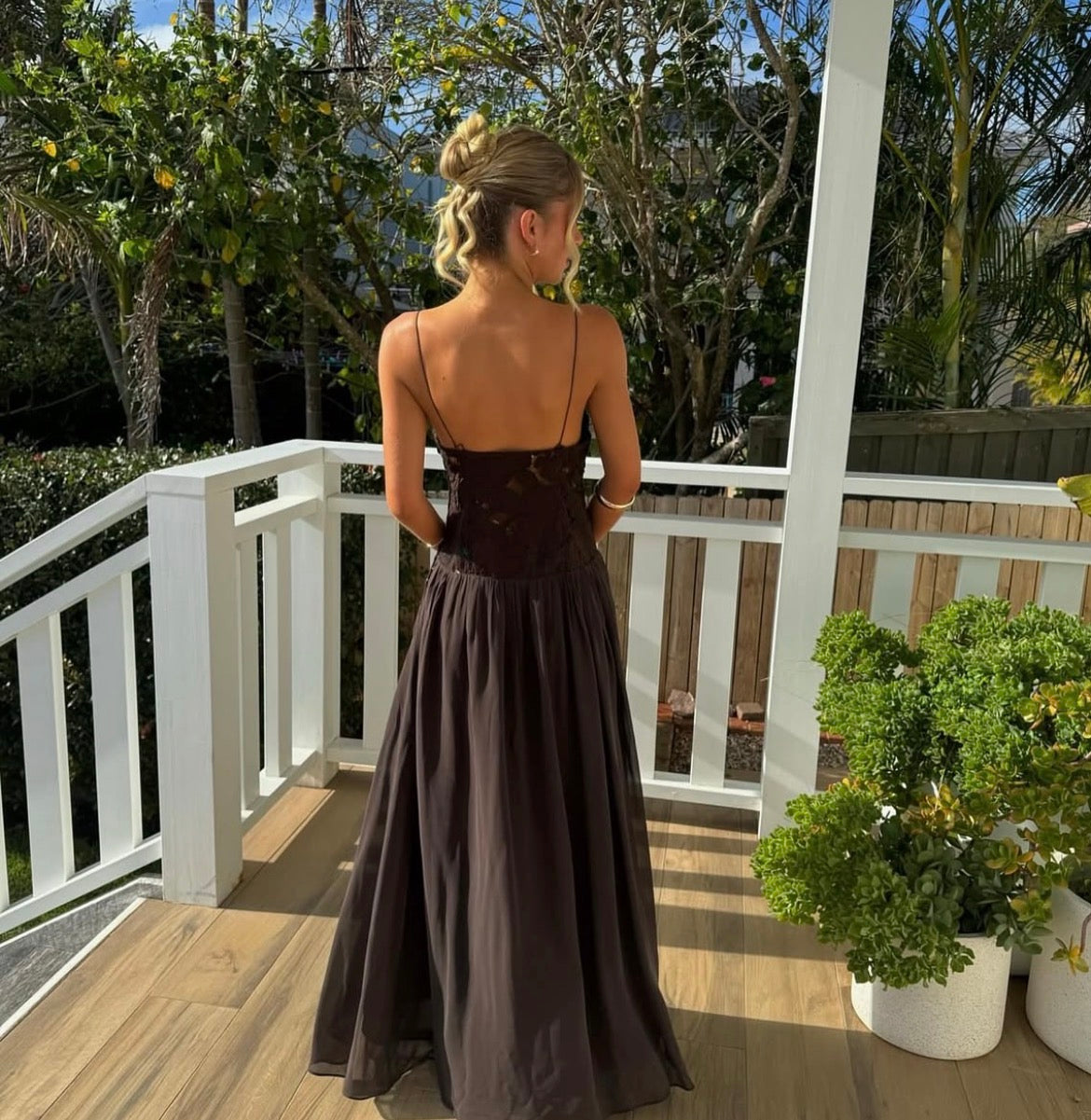 Stephanie Maxi - Cedar (Brown)