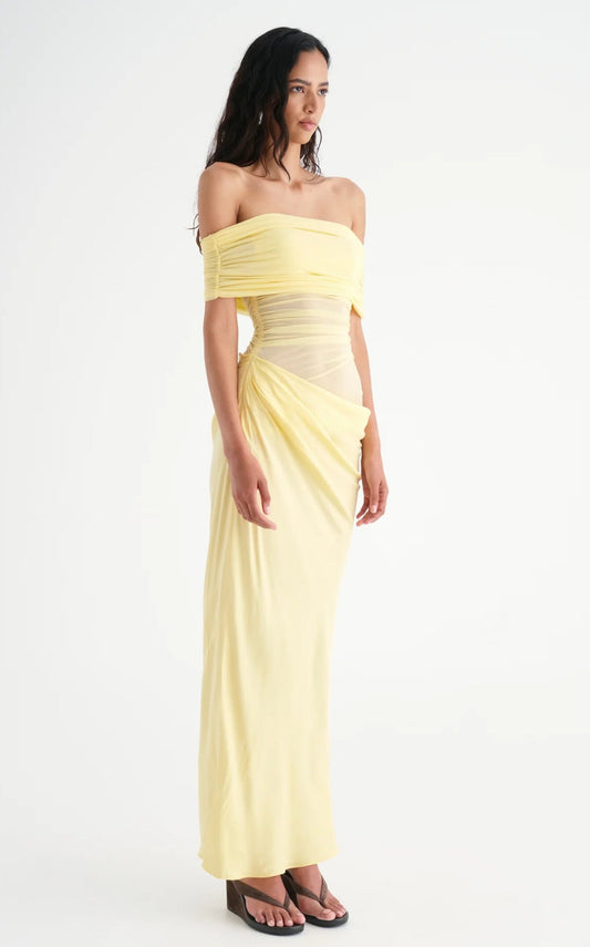 Nico Off Shoulder Maxi Dress