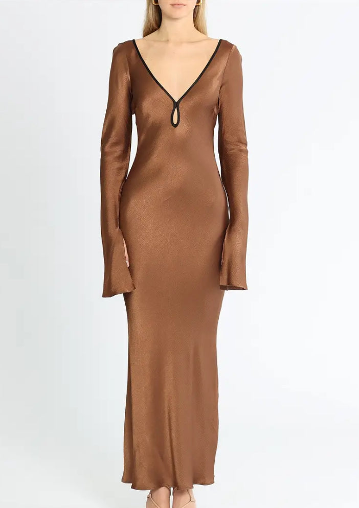 Annika long sleeve Maxi