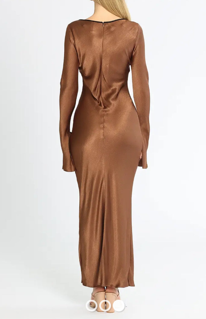 Annika long sleeve Maxi