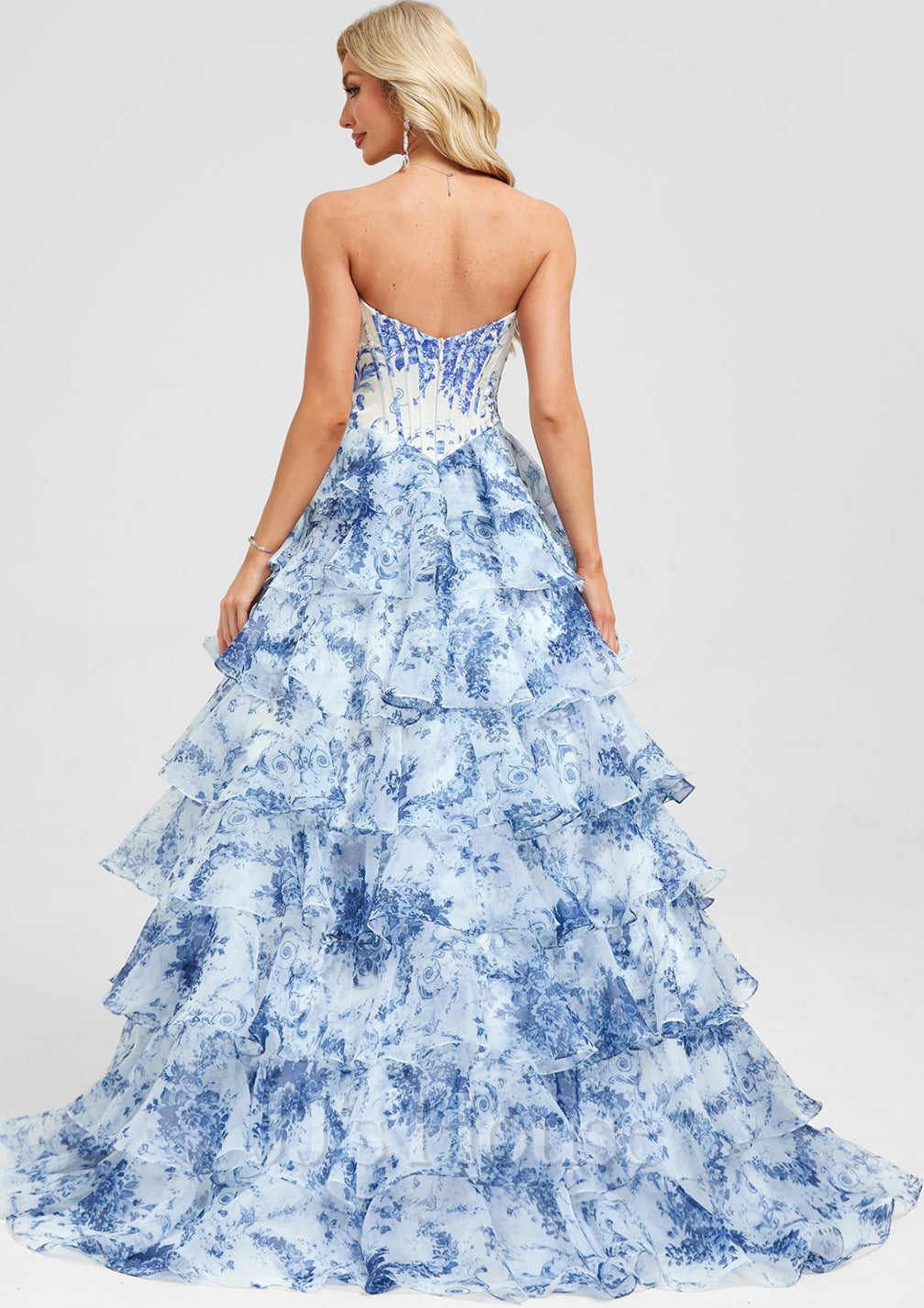 Organza ball gown